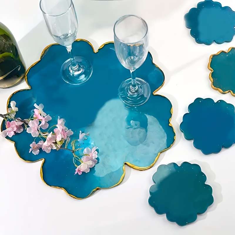 Flower Preservation Resin - 5 adet Ayna Büyük Çiçek Küçük