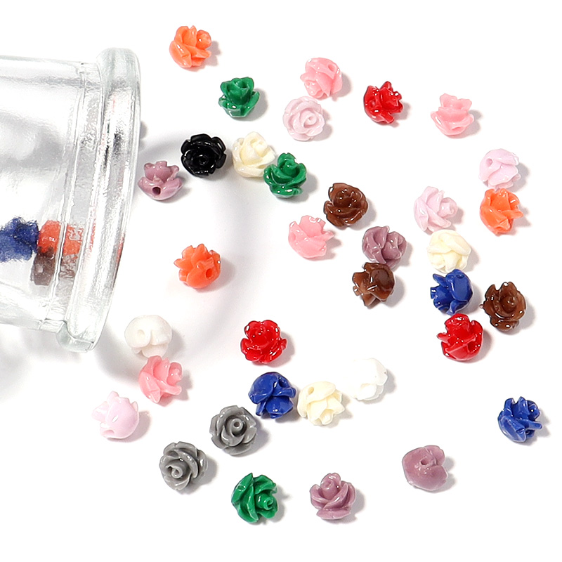 Flower Preservation Resin - 30 adet reçine taklit mercan çiçekli