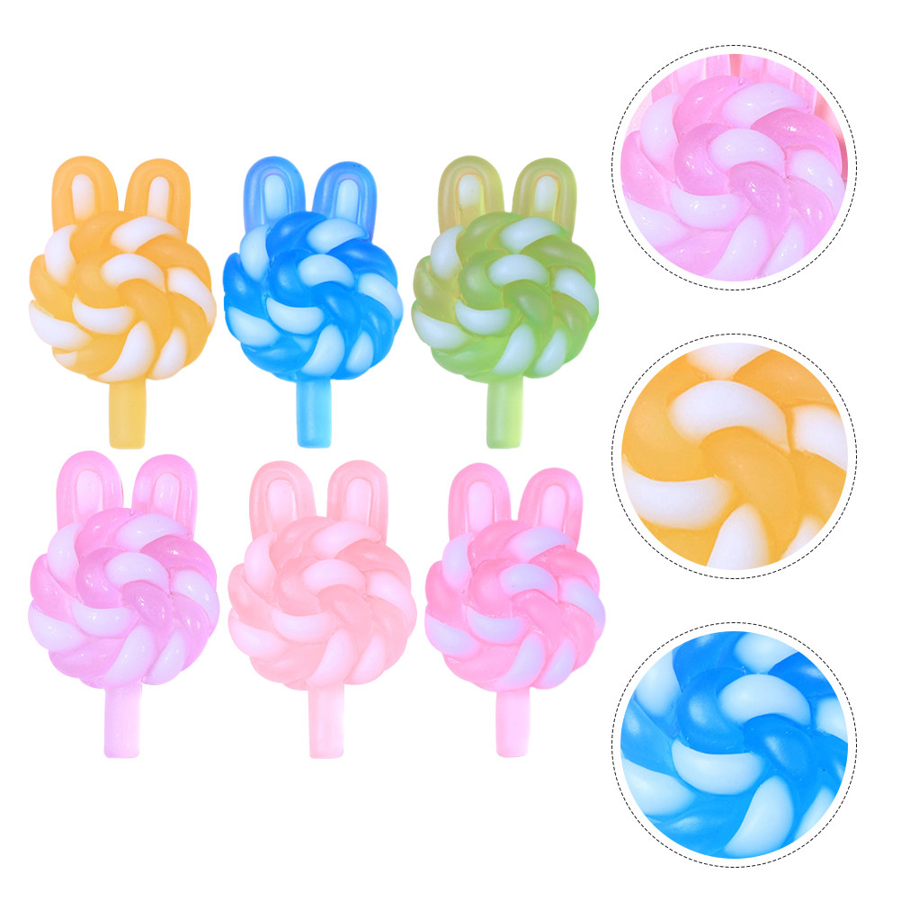 24 adet sevimli karikatür loli - Resin Craft Supplies incelemesi ve fiyatı