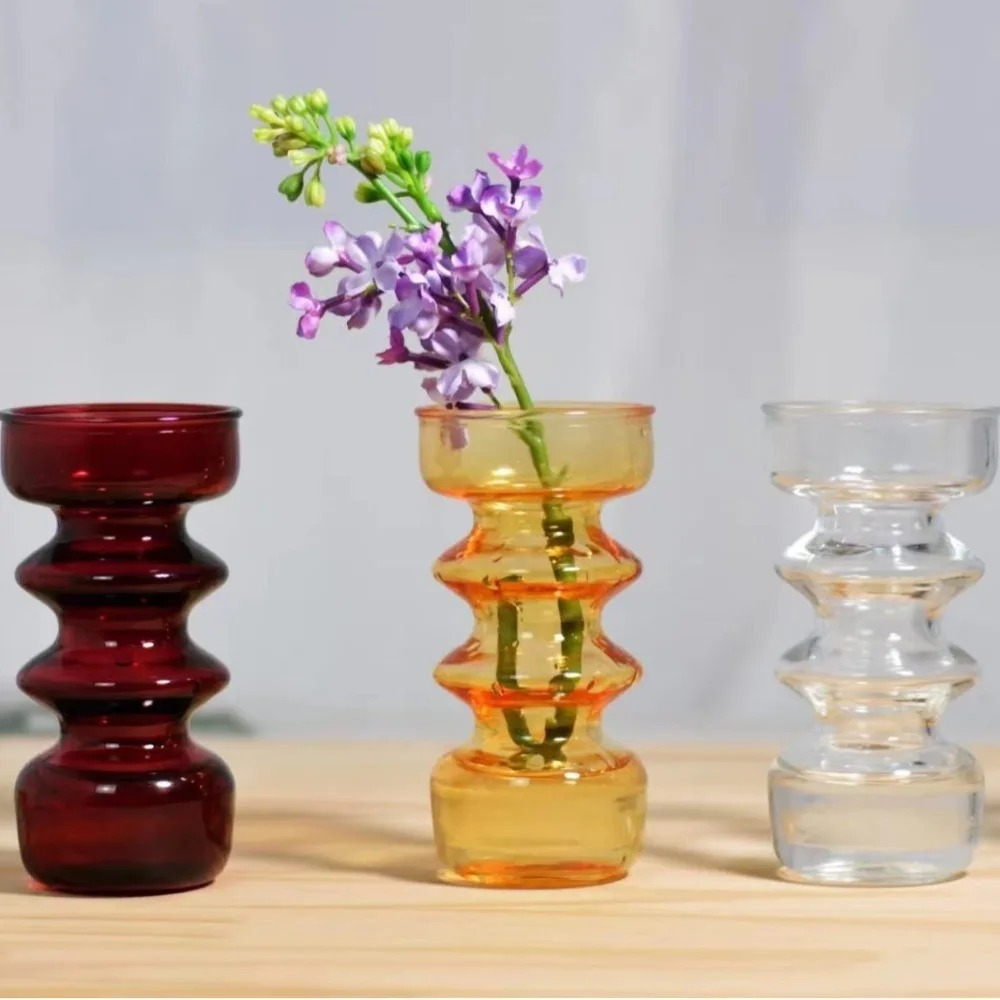 Renkli Vazolar Cam Süsler Masa - Dried Flower Bulk incelemesi ve fiyatı