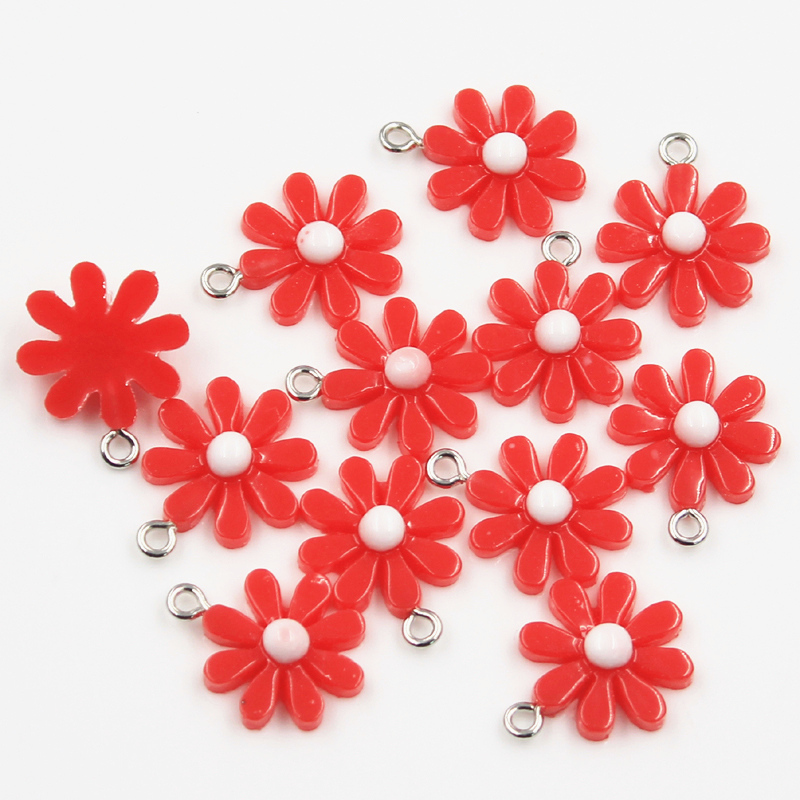 30 adet Charms çiçek ayçiçeği  - Flower Preservation Resin incelemesi ve fiyatı