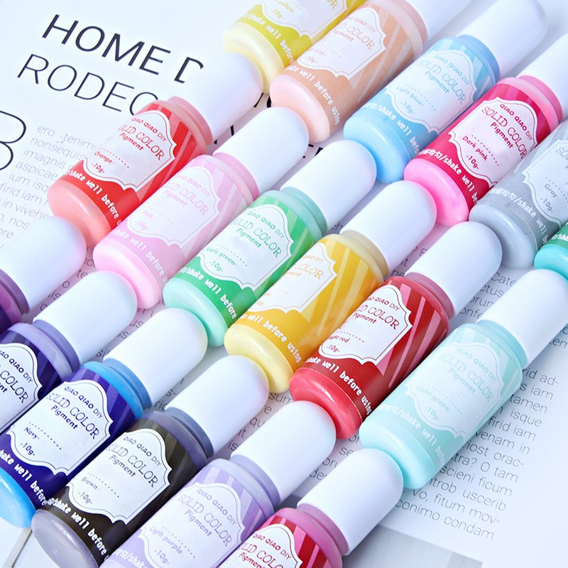 Epoksi reçine için 18 canlı re - Resin Pigment Set incelemesi ve fiyatı
