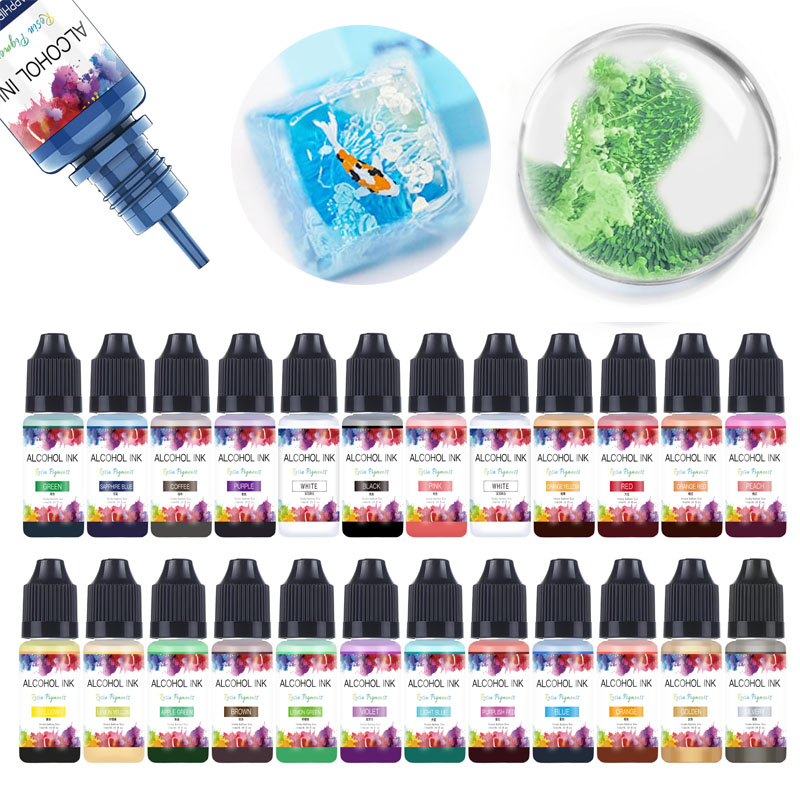 10 ml Sanat Mürekkep Alkol Reç - Resin Dye Alcohol incelemesi ve fiyatı