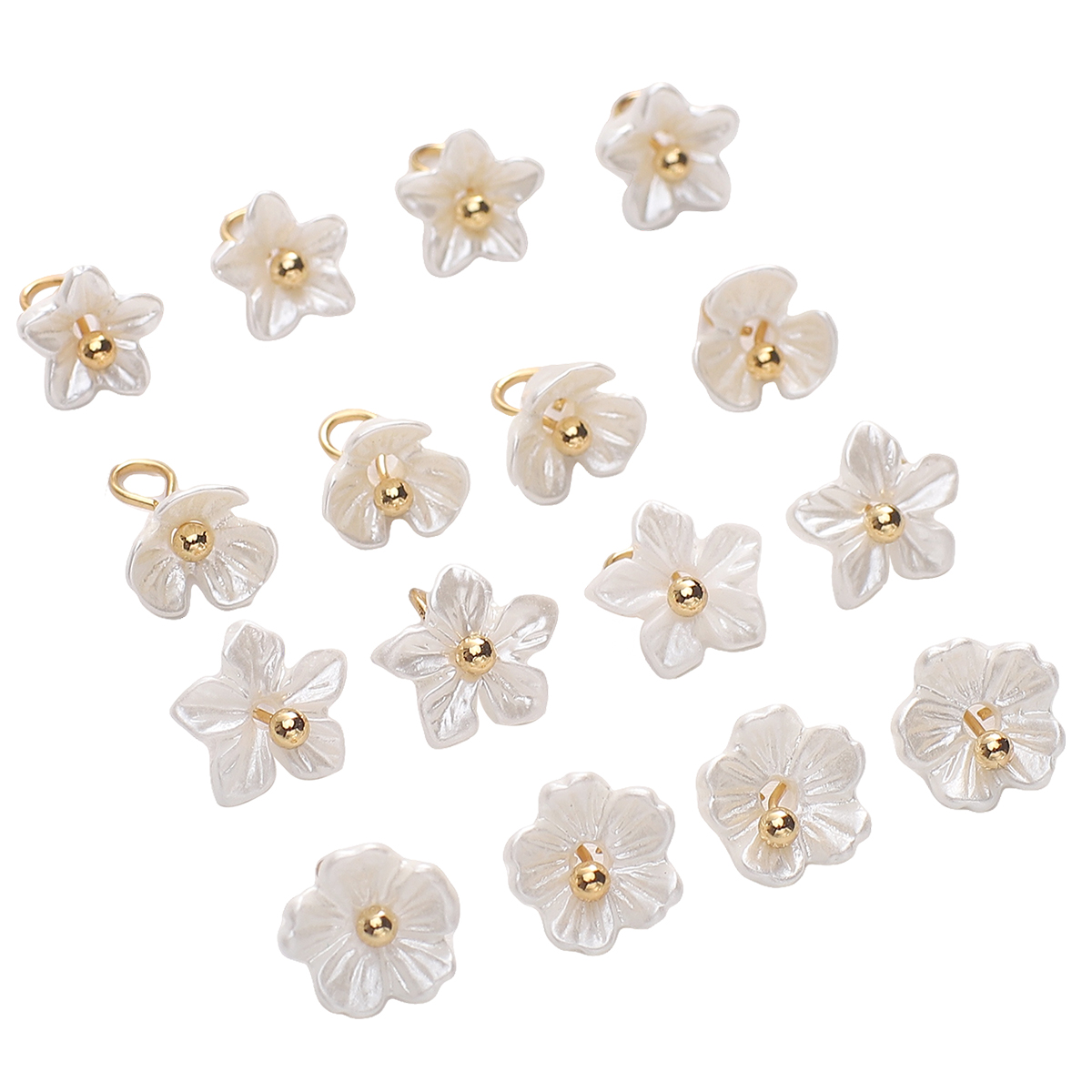 5 adet beyaz Mini küçük çiçekl - Flower Preservation Resin incelemesi ve fiyatı