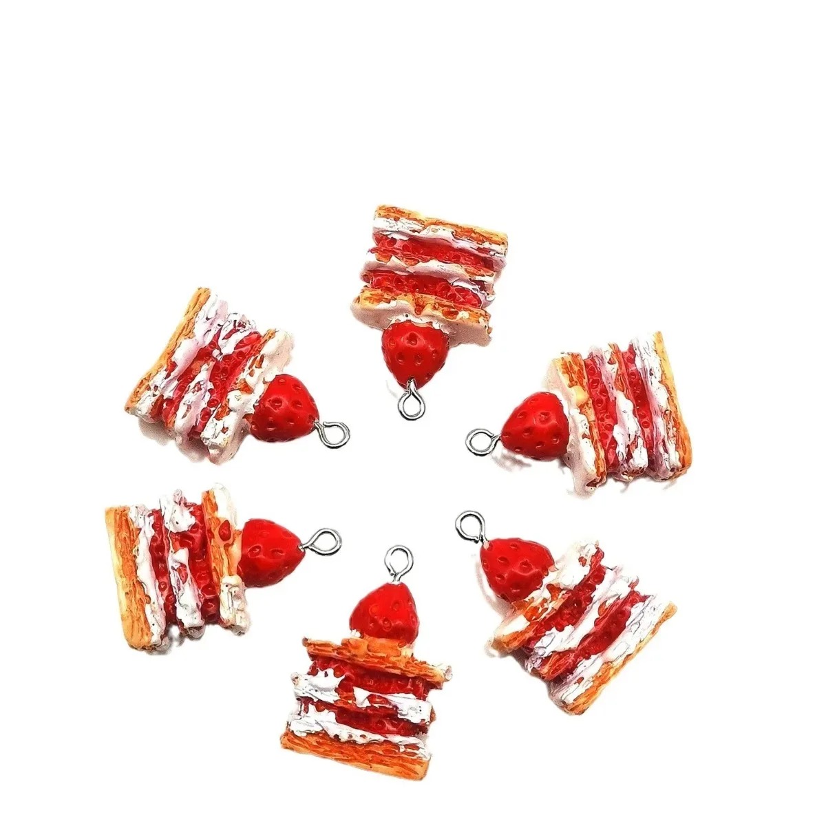 10 adet Mini Simüle Çilekli Ke - Resin Craft Projects incelemesi ve fiyatı
