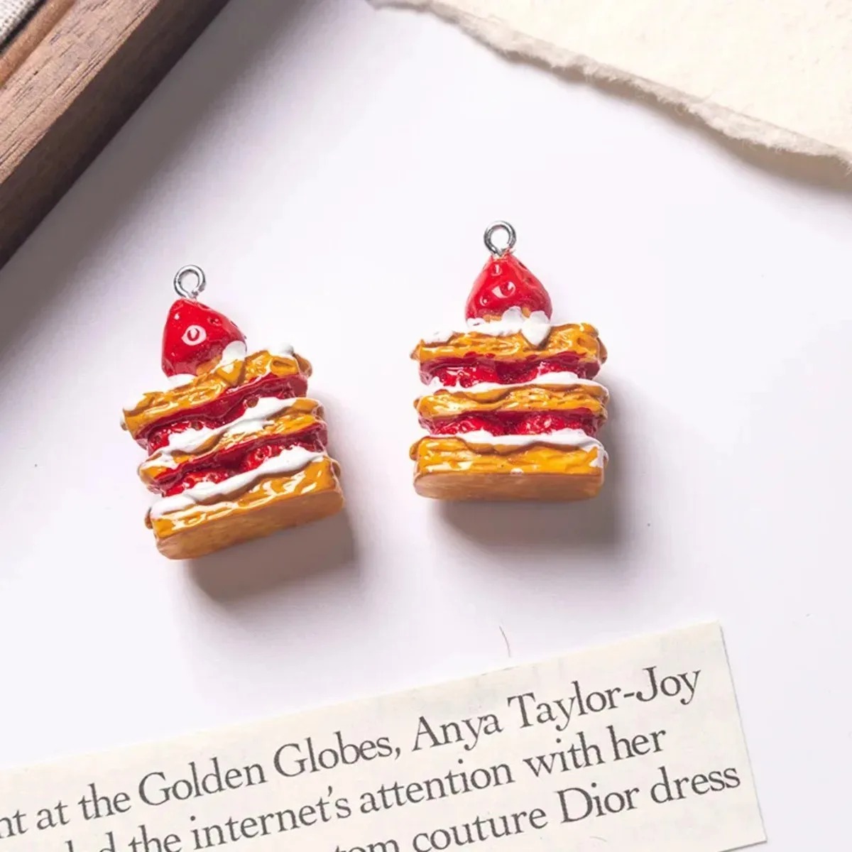 10 adet Mini Simüle Çilekli Ke - Resin Craft Projects incelemesi ve fiyatı