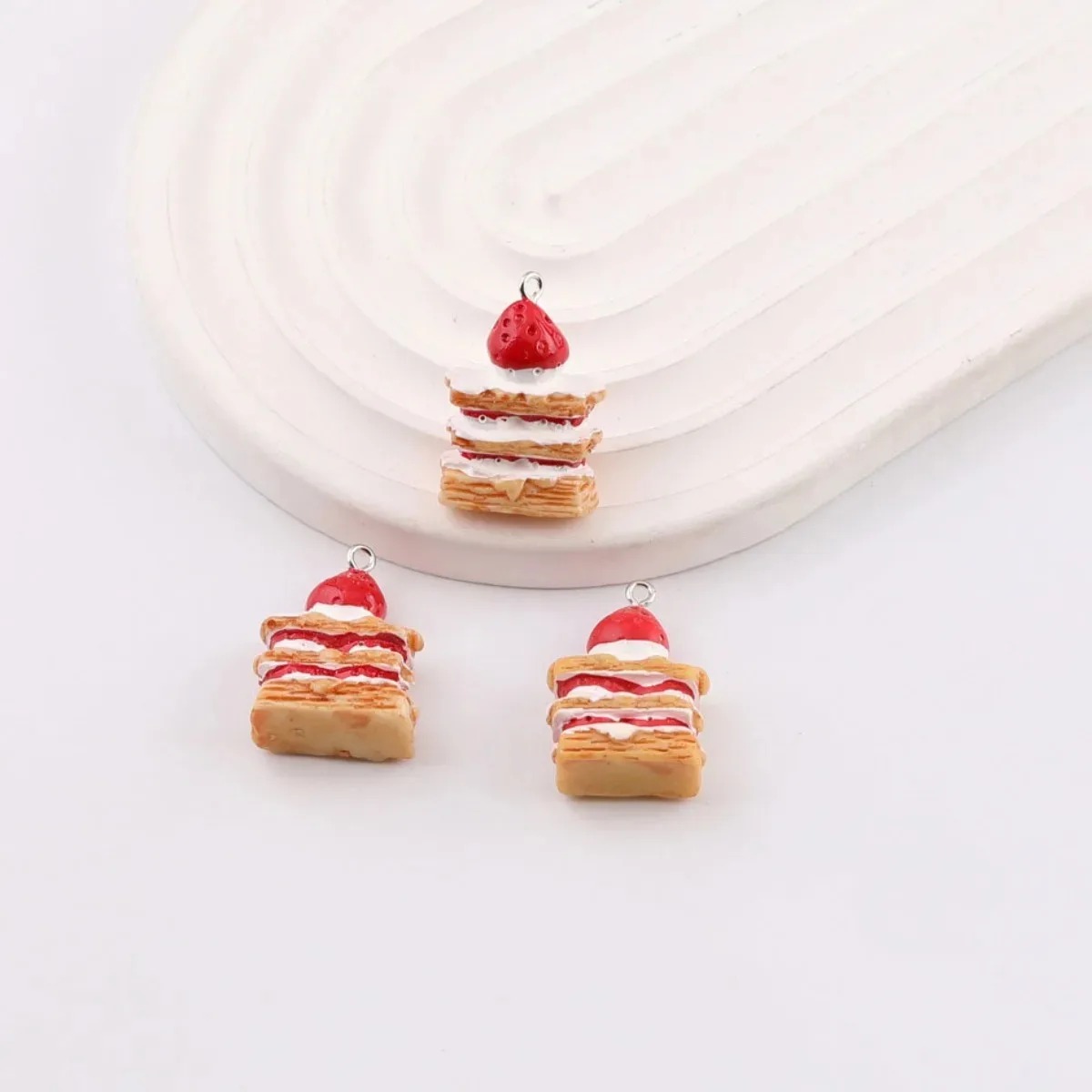 10 adet Mini Simüle Çilekli Ke - Resin Craft Projects incelemesi ve fiyatı