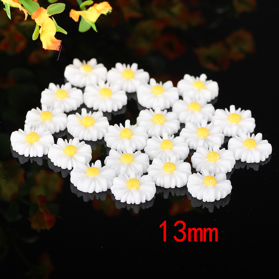 50 adet/grup 9mm-22mm Beyaz Dü - Flower Preservation Resin incelemesi ve fiyatı