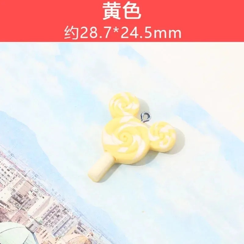 10 adet Kawaii Fare Lolipop Re - Resin Crafts Diy incelemesi ve fiyatı