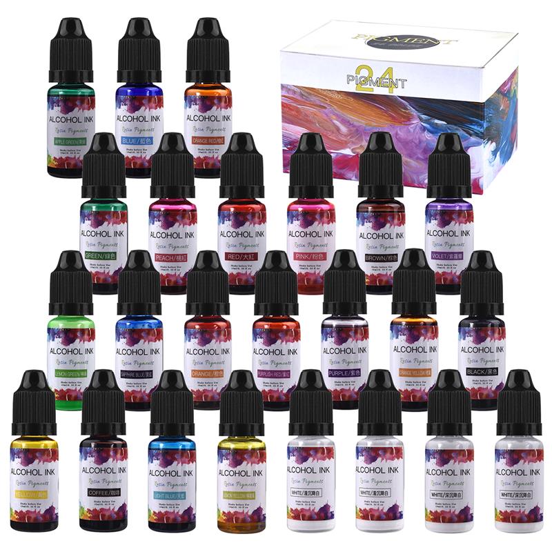 1 Set epoksi reçine Pigment ki - Resin Dye Alcohol incelemesi ve fiyatı