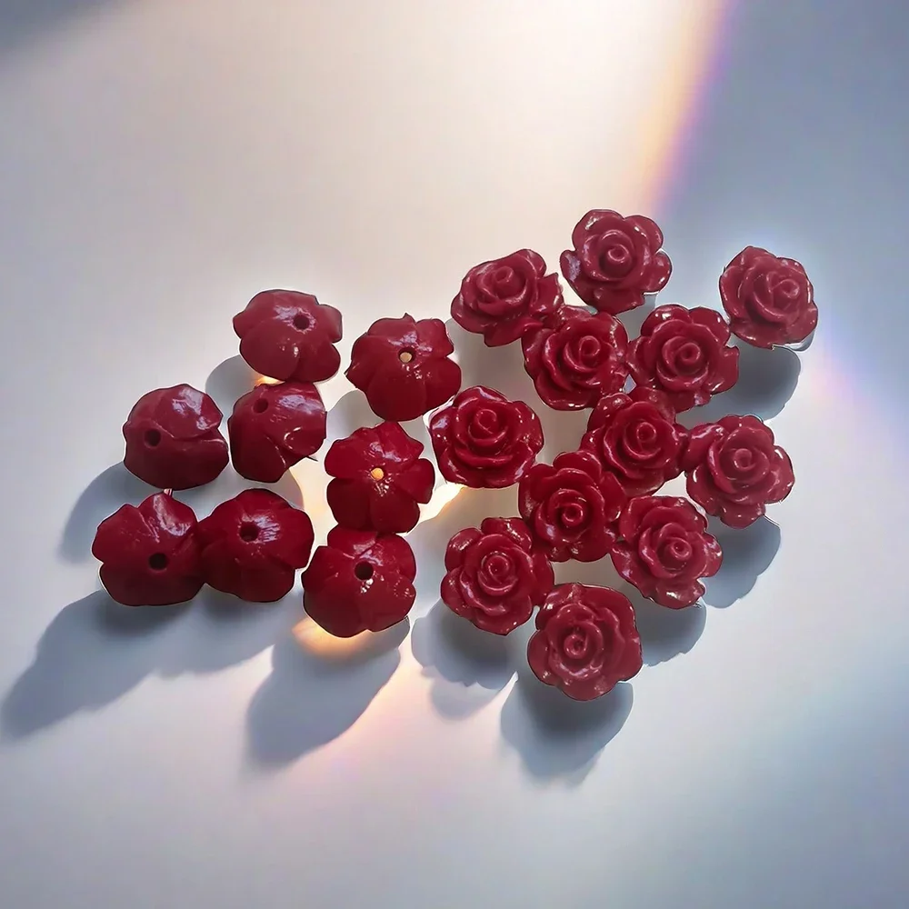 8/10mm Mercan Boncuk Kamya Çiç - Flower Preservation Resin incelemesi ve fiyatı